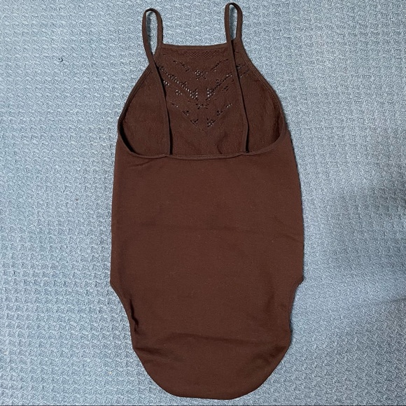 Free People Intimately Black High Neck Bodysuit - Picture 5 of 6